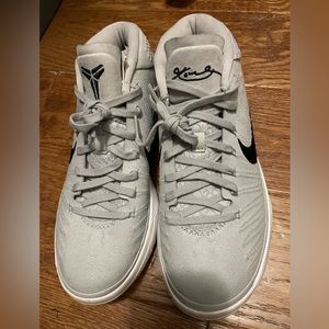 Nike Kobe AD TB PROMO Wolf Gray Black White Mens Size 6 Youth Boys 942521-003